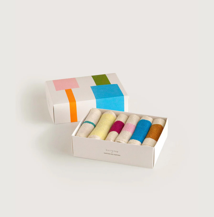 Suite702 Martens&Martens gastendoekjes, cadeausetset