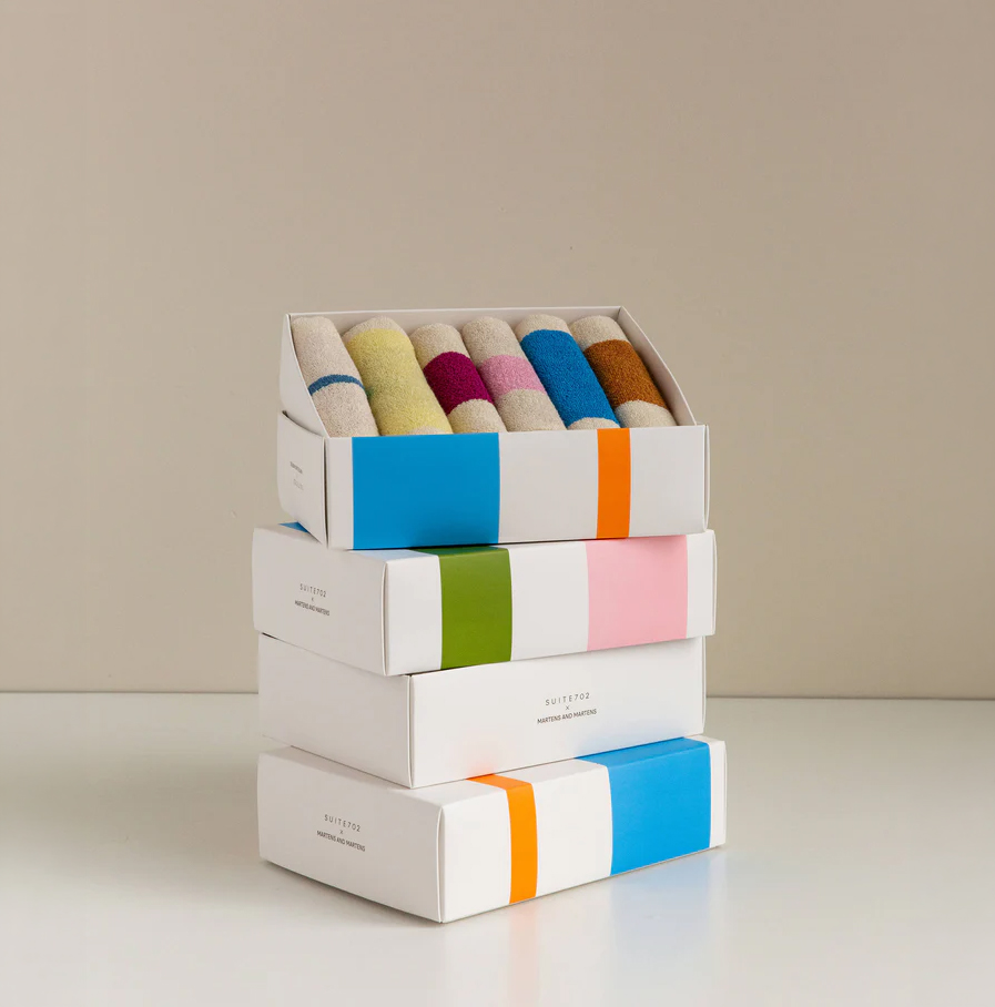Suite702 Martens&Martens gastendoekjes, cadeausetset