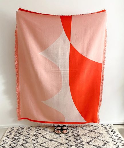 Sophie Home - plaid Stille red&pink