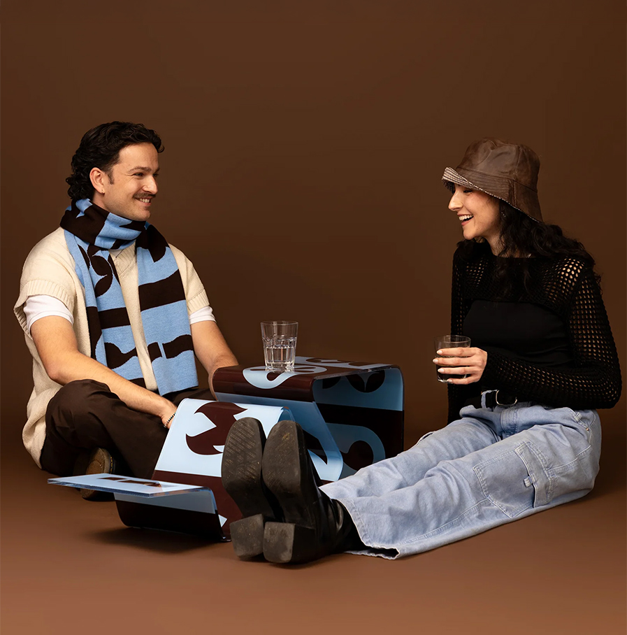 asosjaal - chestnut blue