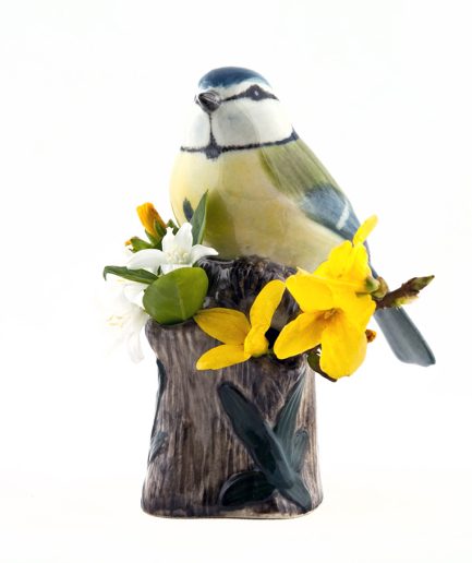 Quail Ceramics - Blue Tit bud vase