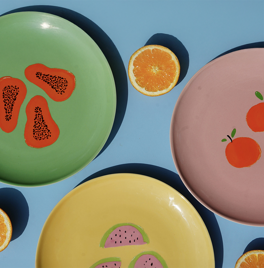 And Nook - bordenset Juicy