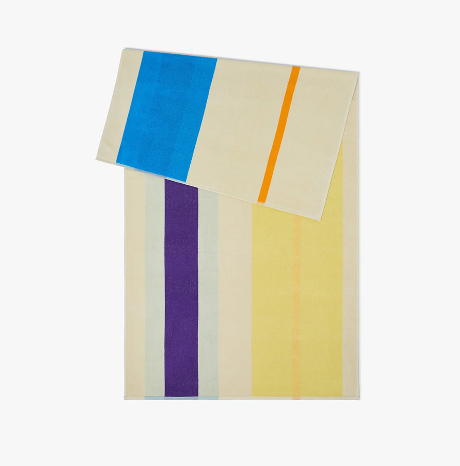 SUITE702 strandlaken Aqua-Orange-Purple-Yellow