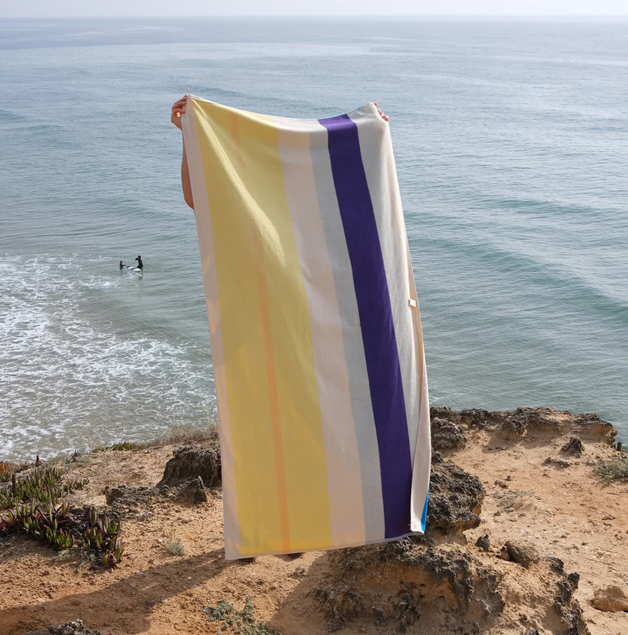 SUITE702 strandlaken Aqua-Orange-Purple-Yellow