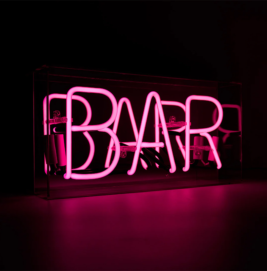 Neonverlichting 'Bar' roze