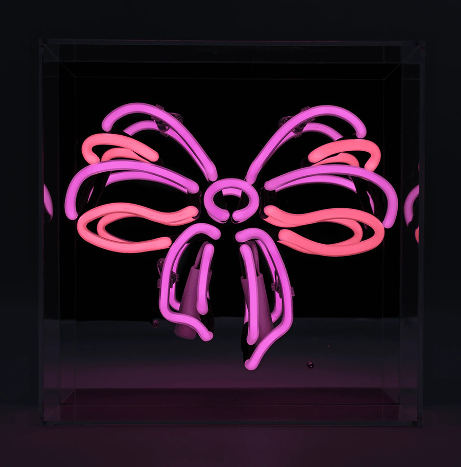 Neonverlichting 'Bow' roze