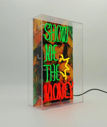 Neonverlichting 'Show me the Money'
