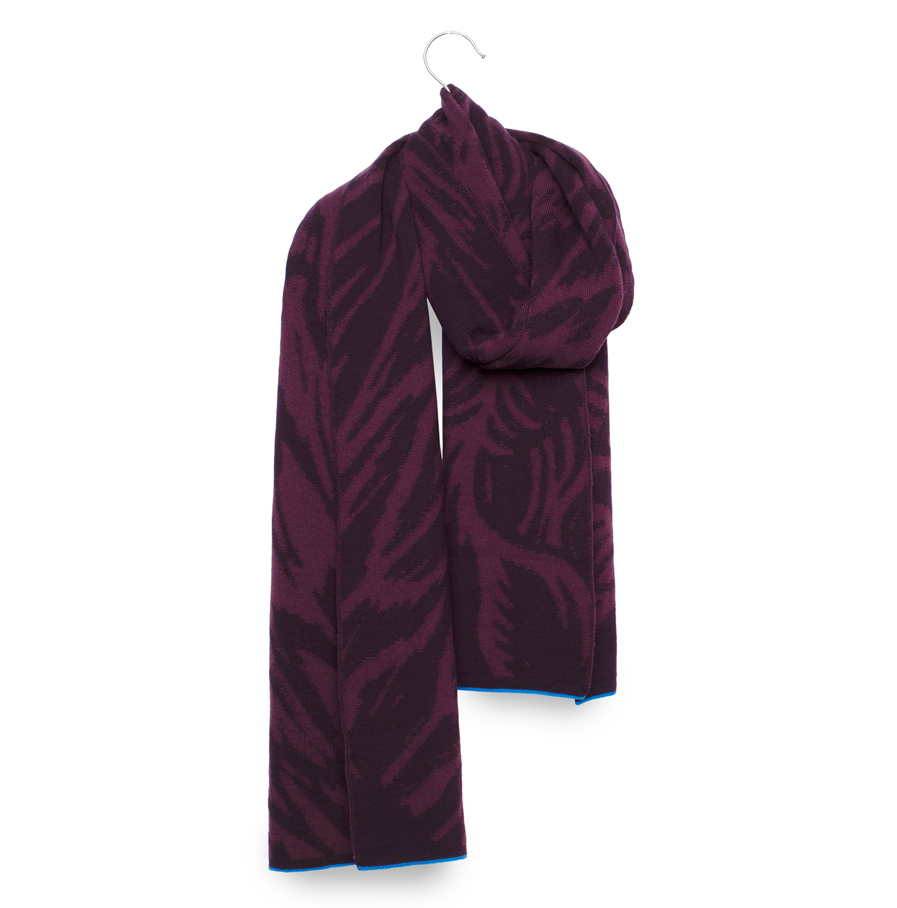 Wolvis - sjaal Cerura blackberry maxi