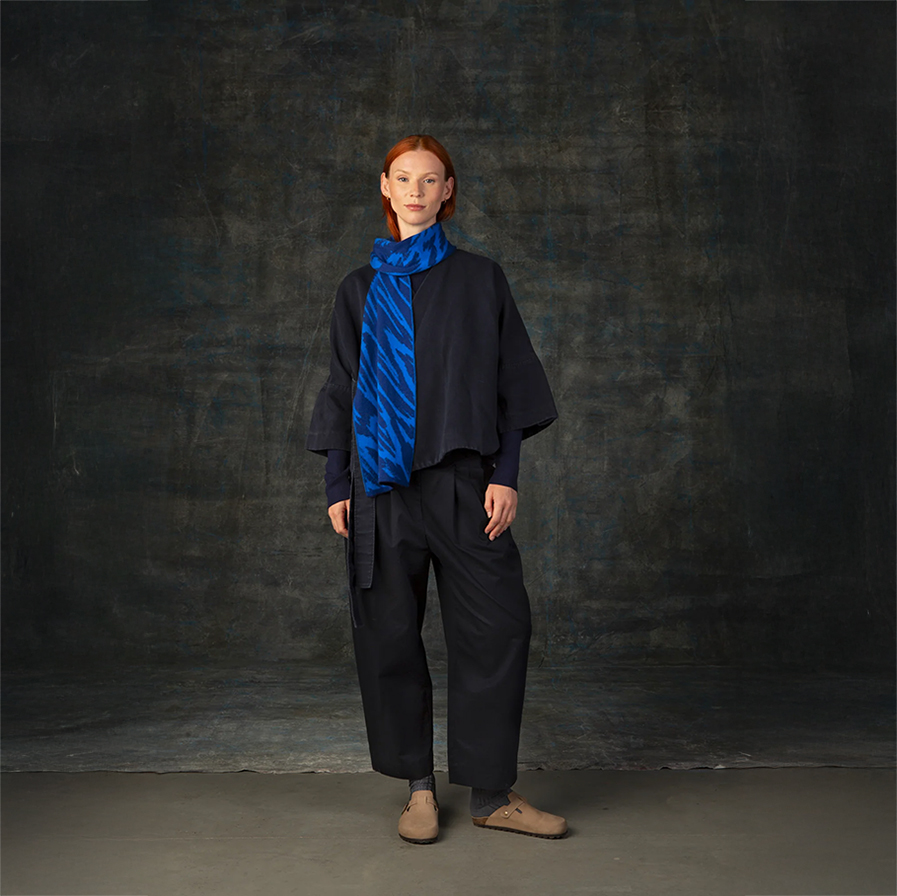 Wolvis - sjaal Cerura ink midi