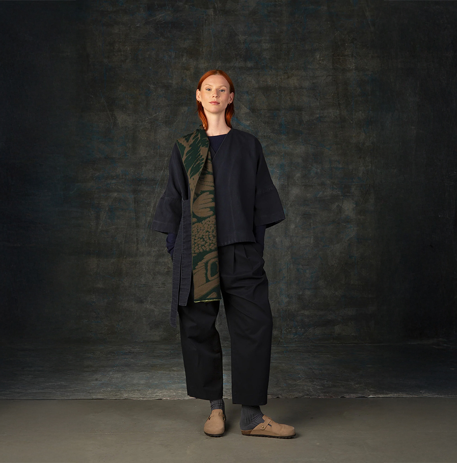 Wolvis - sjaal Furcula forest midi