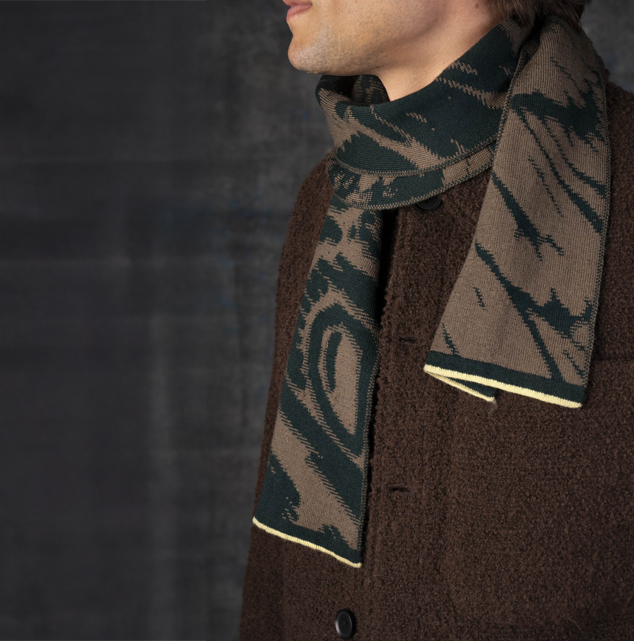 Wolvis - sjaal Furcula forest mini