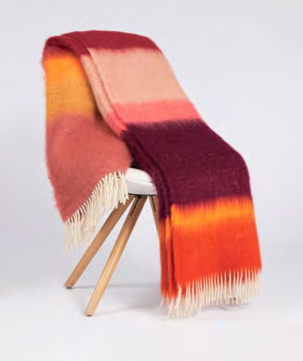 Mantas Ezcaray - wollen plaid 'Matisse' 16