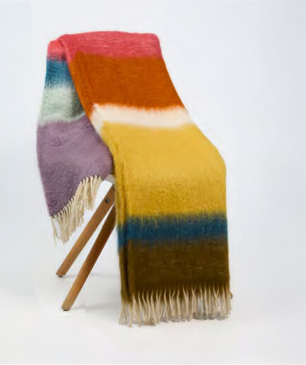 Mantas Ezcaray - wollen plaid 'Matisse' 55