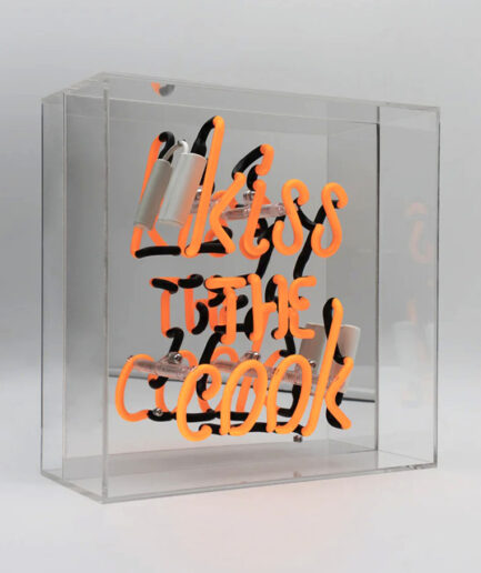 Neon lamp - Kiss the cook