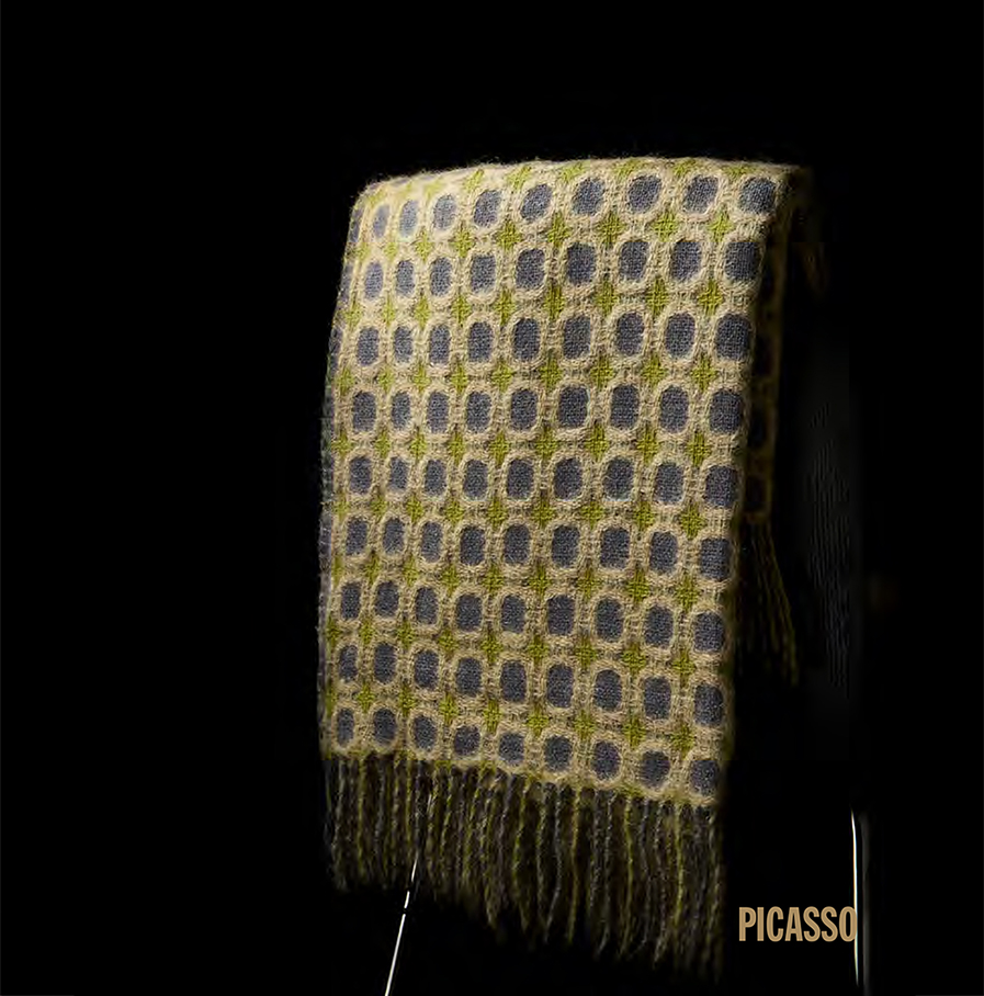 Mantas Ezcaray - wollen plaid Picasso 55