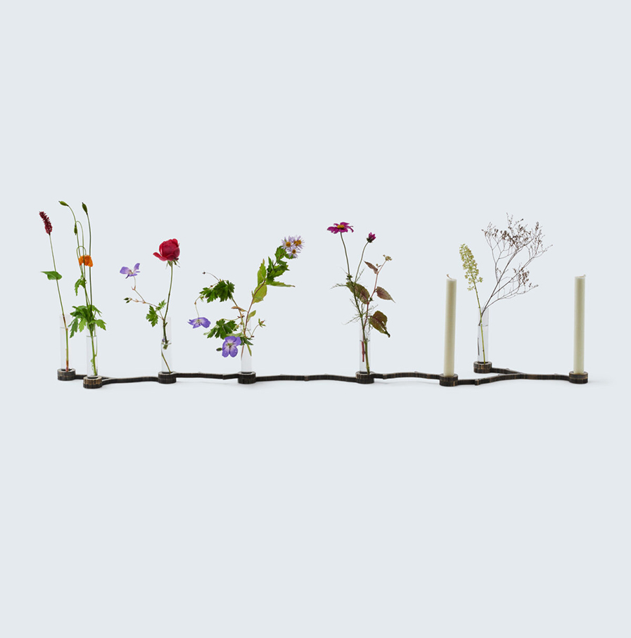 Atelier René Knip - Candle Vase Bronze