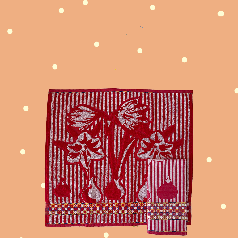 keukendoek Mariëtte Wolbert amaryllis