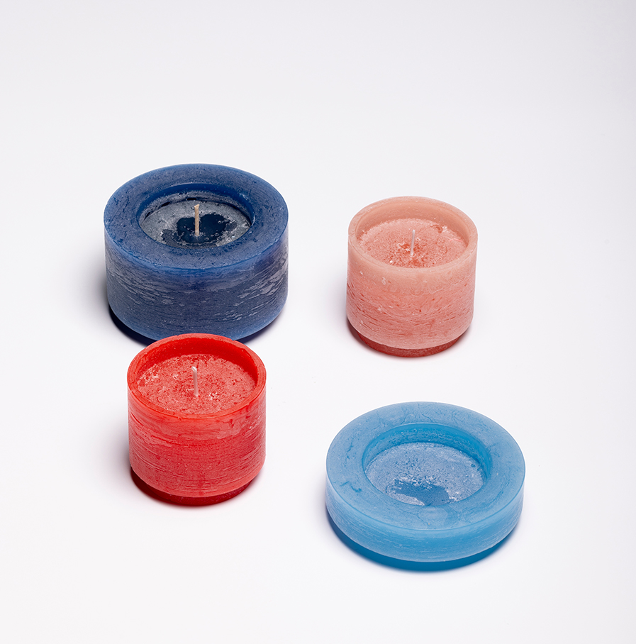 Stan Editions - Candl Stack 04 red and blue
