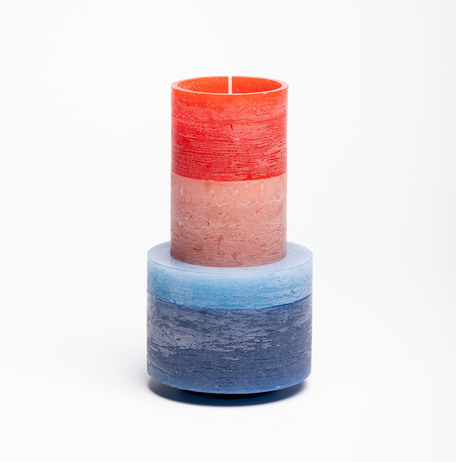 Stan Editions - Candl Stack 04 red and blue