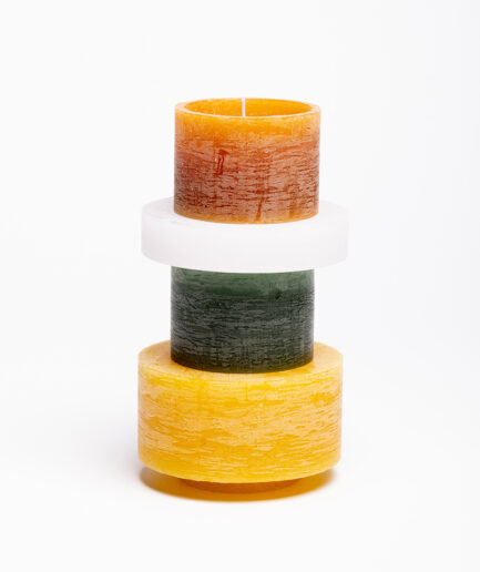 Stan Editions - Candle Stack 04 green&yellow
