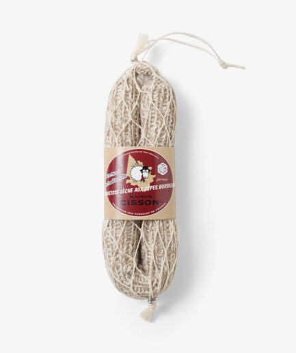 Maison Cisson - Gebreide droge worst met bospaddenstoelen uit Bordeaux