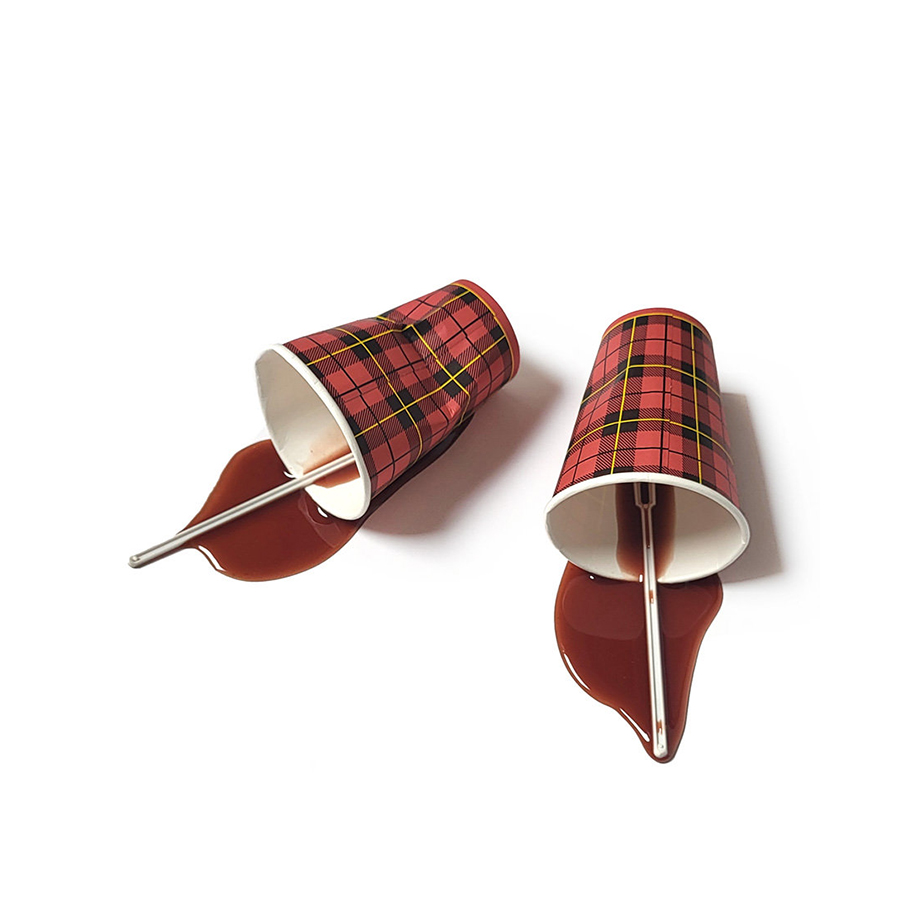 Tosca van den Braak - koffiebeker met ruit