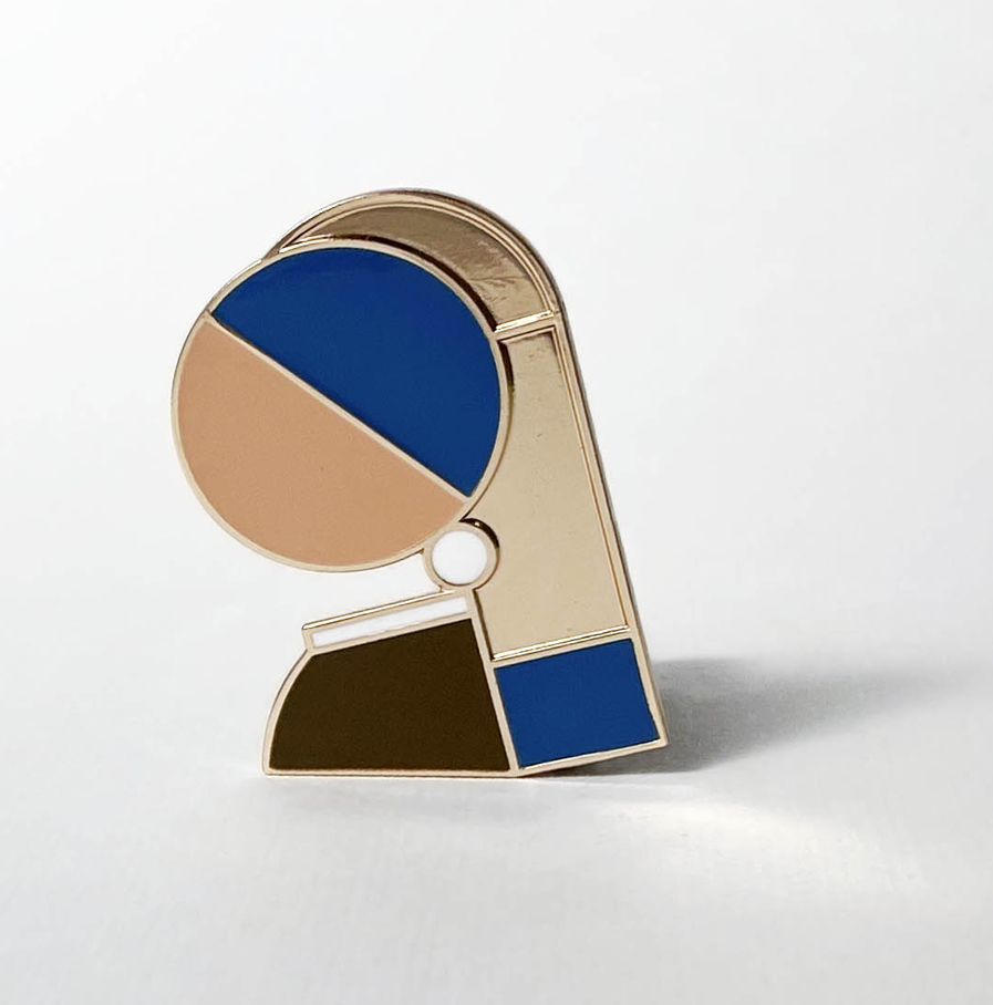 Michael Barnaart - broche 'Meisje met de parel'