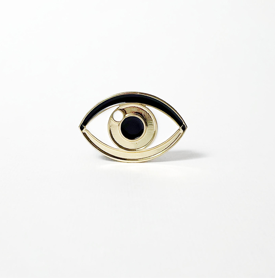 Michael Barnaart - broche oog
