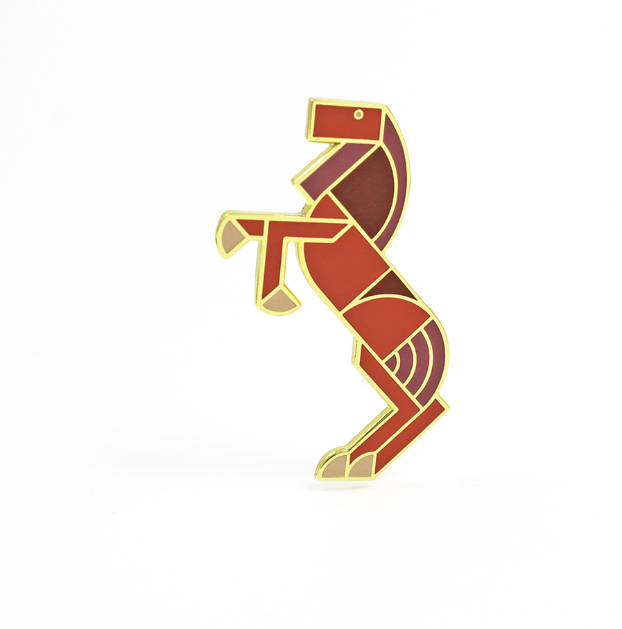 Michael Barnaart, broche paard terra