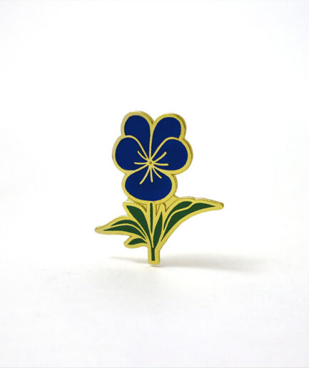 Michael Barnaart - broche viooltje