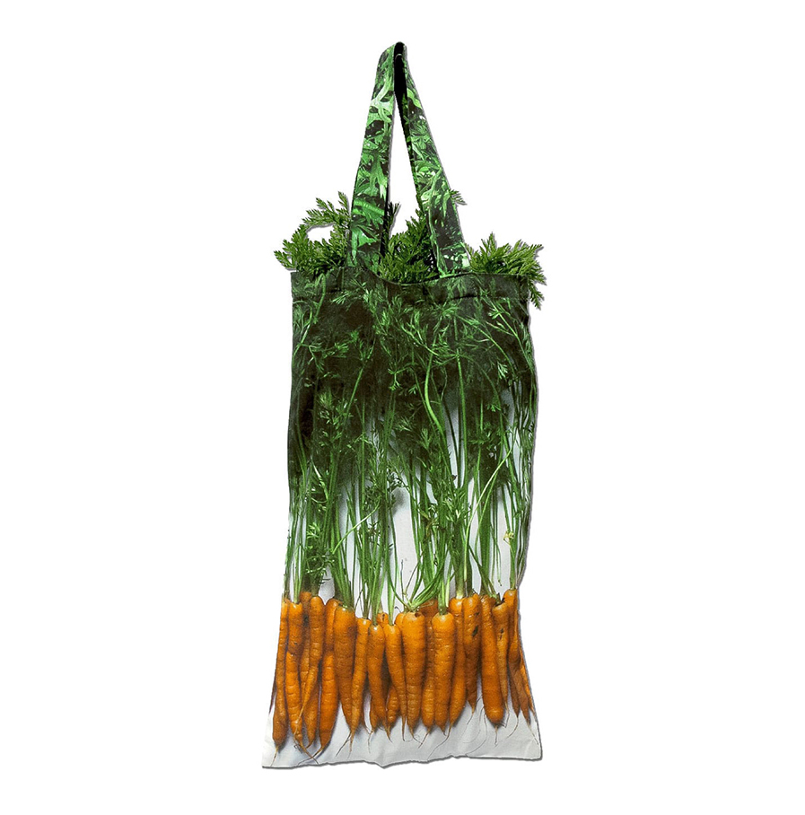 Maron Bouillie - tote bag met print van worteltjes