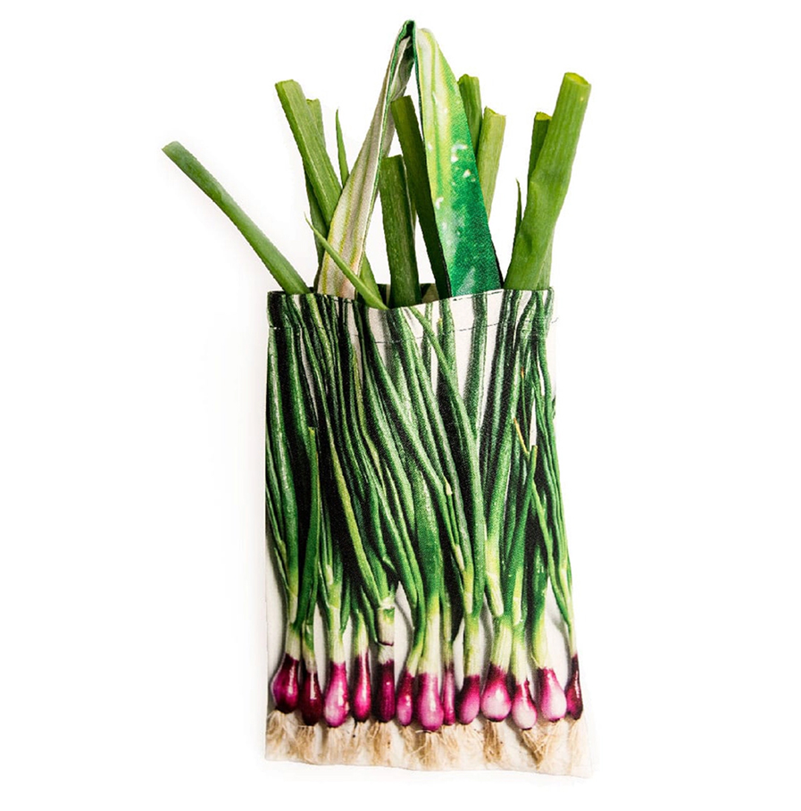 Maron Bouillie - tote bag met print van lente-uitjes