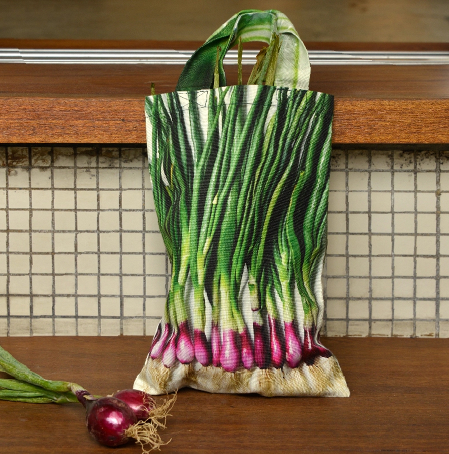 Maron Bouillie - tote bag met print van lente-uitjes