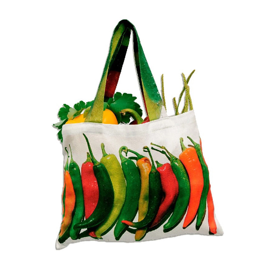 Maron Bouillie - tote bag met print van pepers