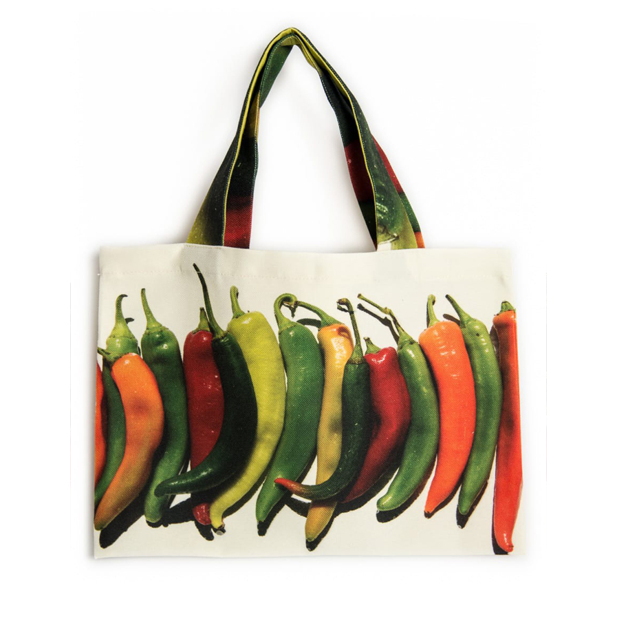 Maron Bouillie - tote bag met print van pepers