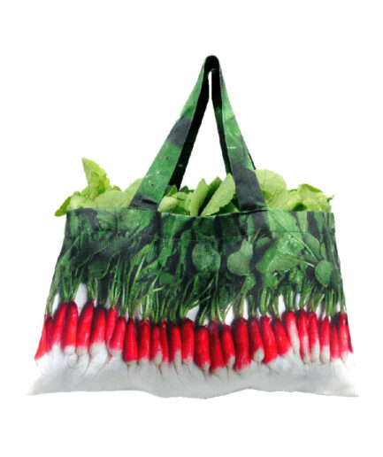 Maron Bouillie - tote bag met print van radijsjes