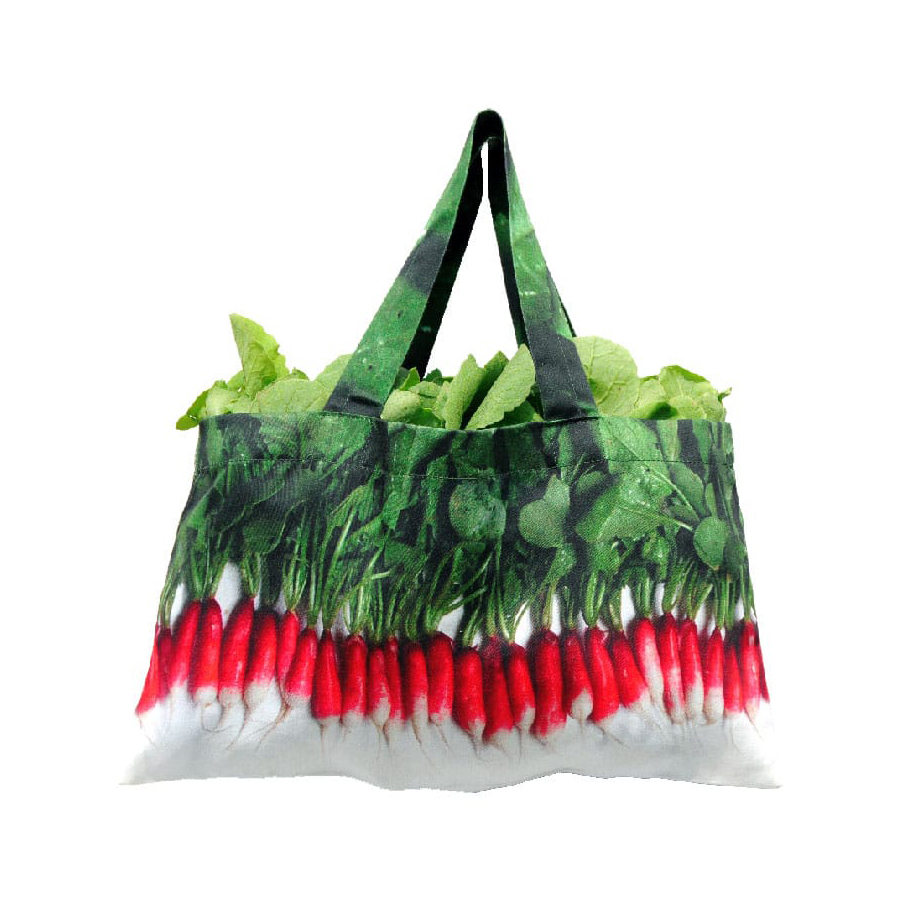 Maron Bouillie - tote bag met print van radijsjes