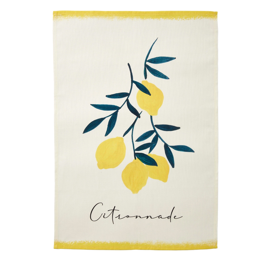 Coucke theedoek lemon