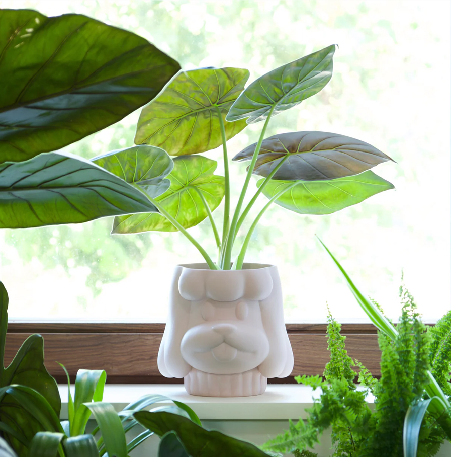 Home Studyo - plantenpot 'IDA' wit