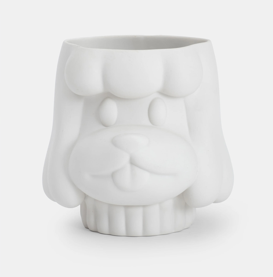 Home Studyo - plantenpot 'IDA' wit