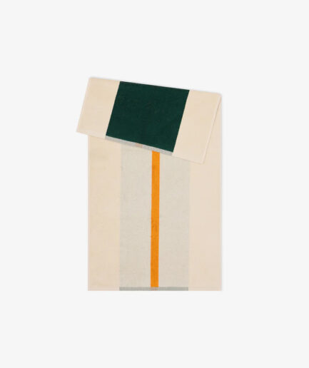 Suite702 - handdoek dark green/orange