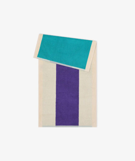 Suite702 - handdoek dark turquoise/purple