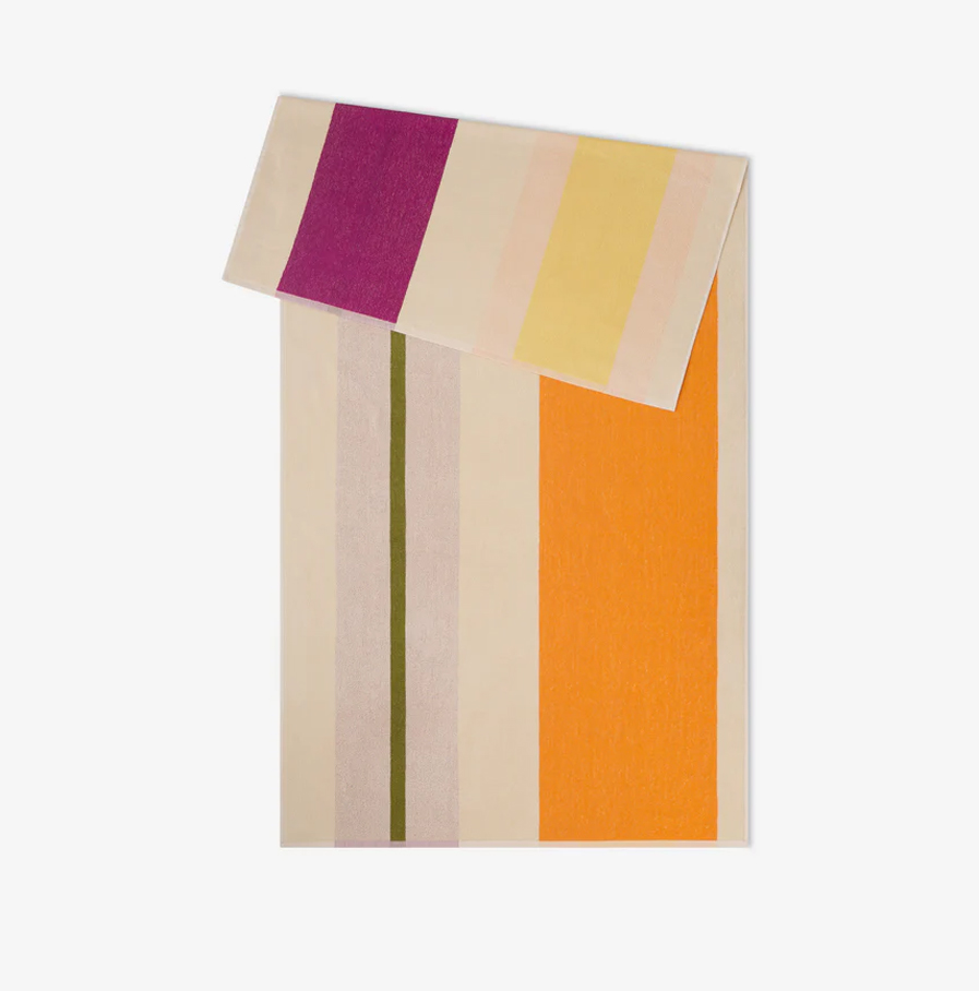 Suite702 - strandlaken yellow fuchsia olive orange