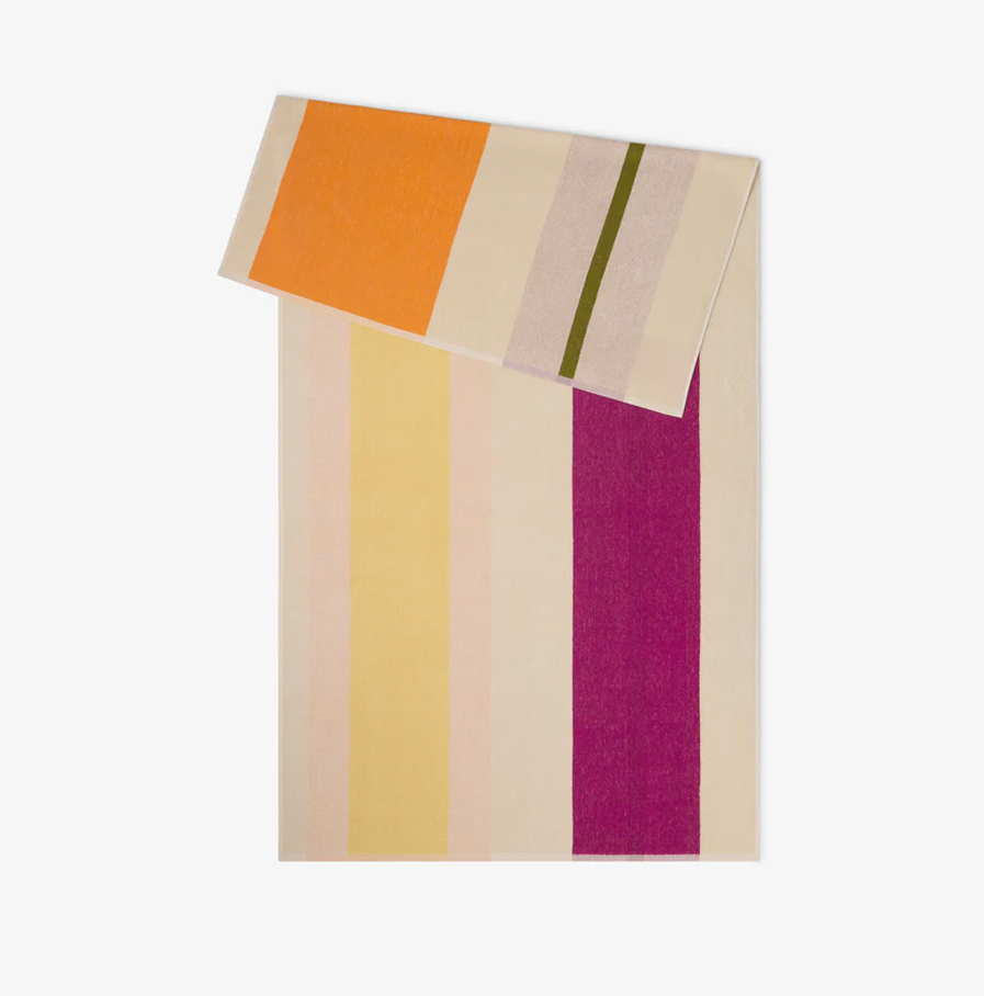 Suite702 - strandlaken yellow fuchsia olive orange