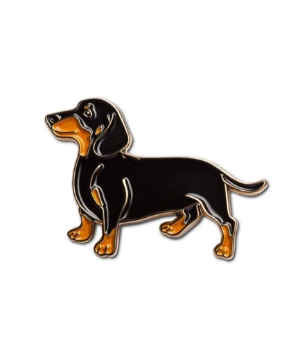 Emaille speldje Dachshund van Make Heads Turn
