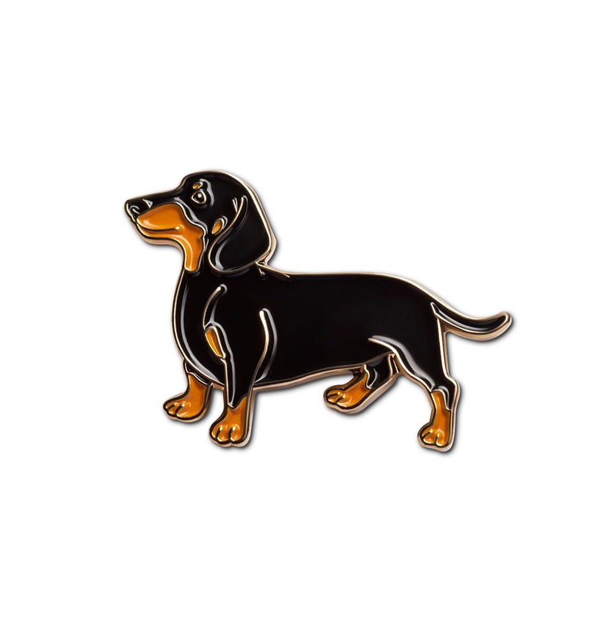 Emaille speldje Dachshund van Make Heads Turn