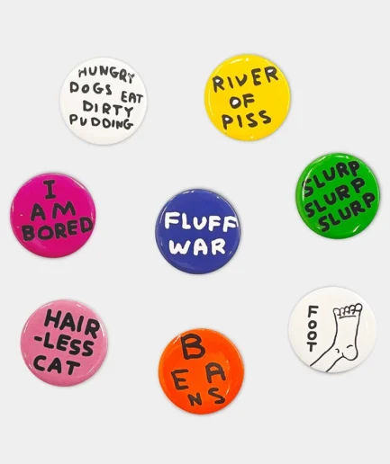 David-Shrigley - Badge Collection 4