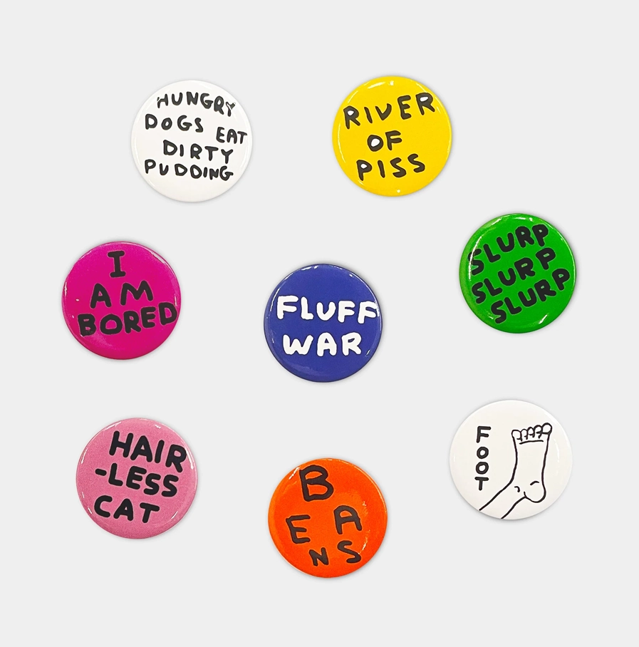 David-Shrigley - Badge Collection 4