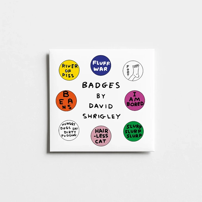 David-Shrigley - Badge Collection 4