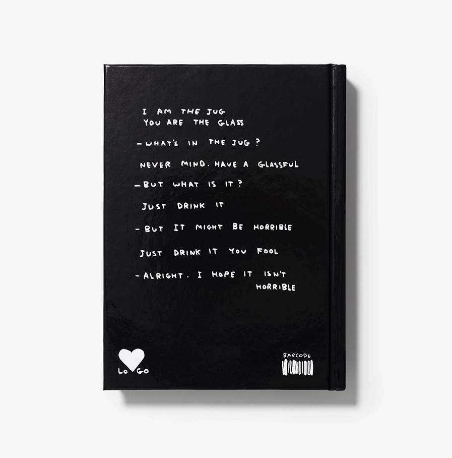 David-Shrigley-boek 'I am the Jug, You are the Glass